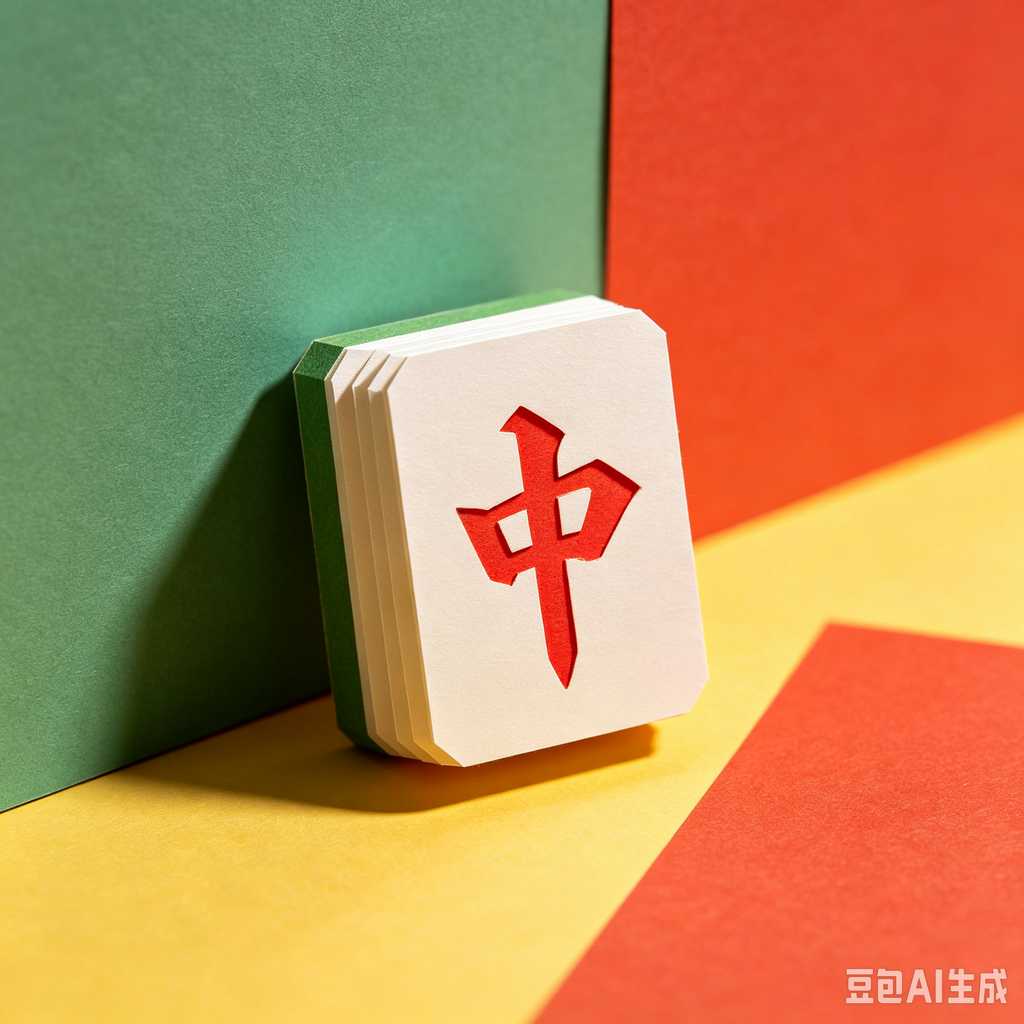 smooth print surface mahjong tiles