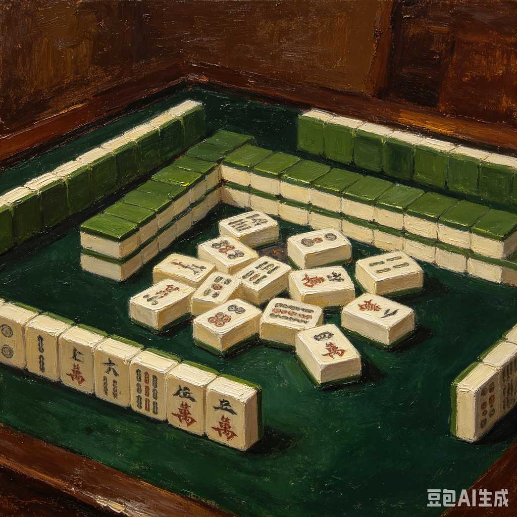 desktop decoration mahjong set
