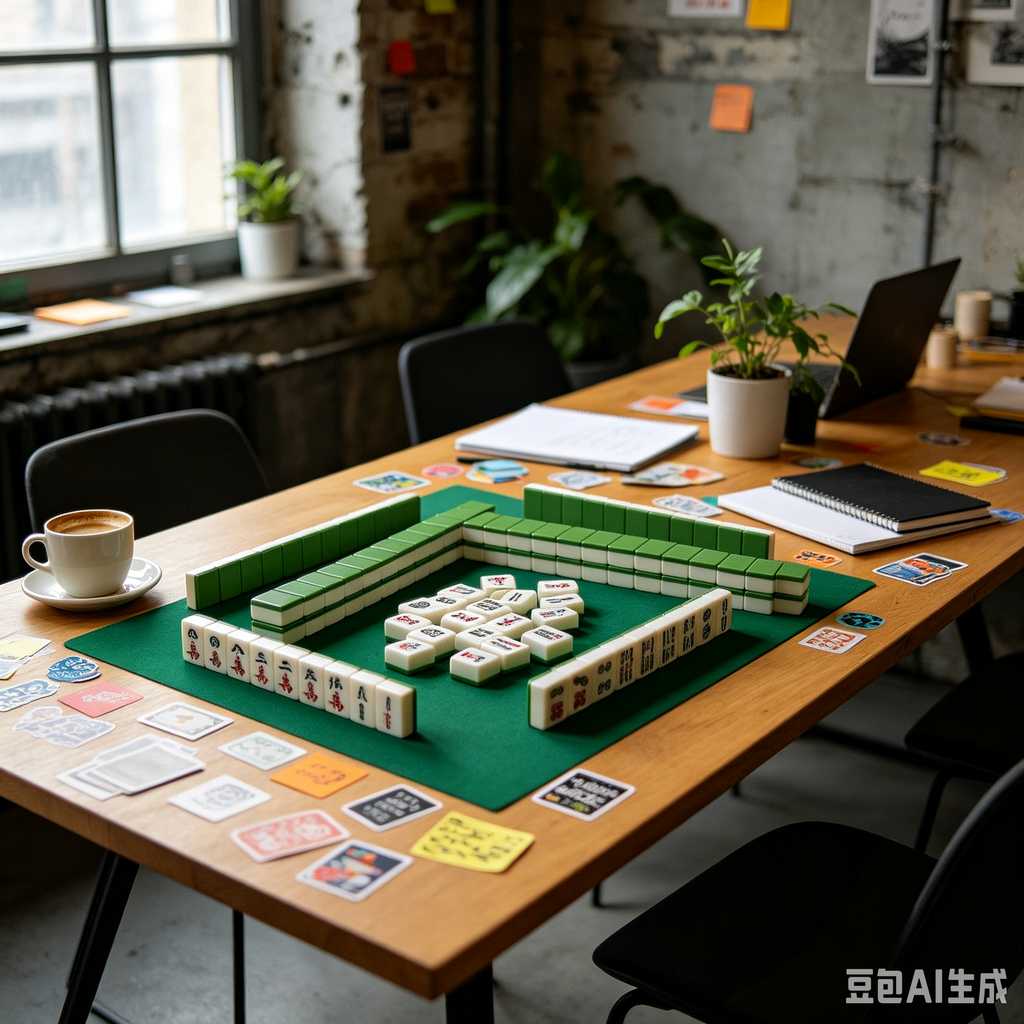 private label custom mahjong set