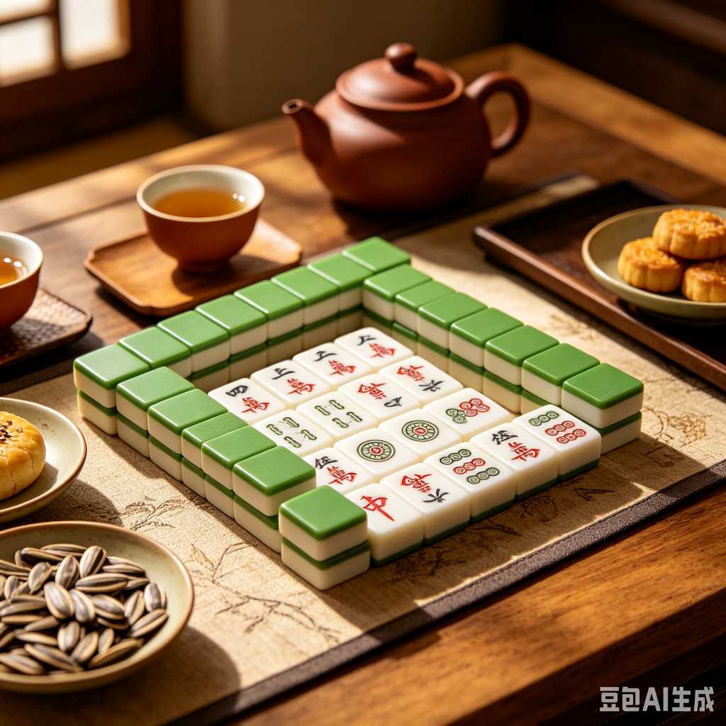 gloss finish mahjong tiles